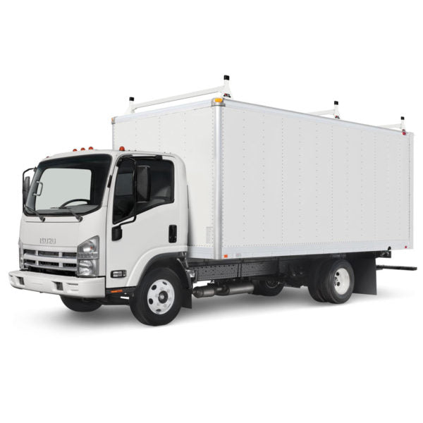 Vantech 3-Bar White Aluminum (94"- 102") Top Mount Rack System Box Truck / Trailer Model C46003361W