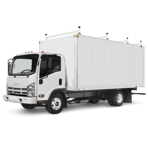 Vantech 4-Bar White Steel (82"- 90") Top Mount Rack System Box Truck / Trailer Model C46004358W