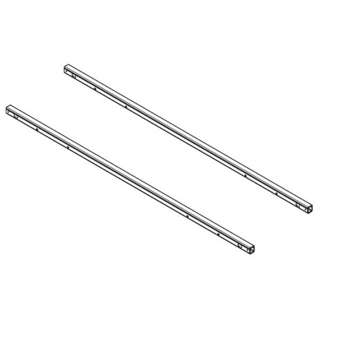 Prime Design ErgoRack Two Crossbars Module 90" Family Crossbars Powder Coat Finish Model CBR-0018