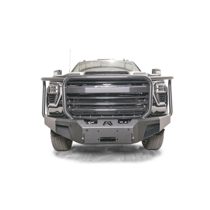 Fab Fours Premium Winch Front Bumper w/ Grille Guard Model CH24-A6150-1