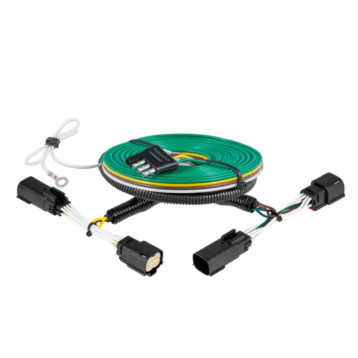 CURT Custom Towed-Vehicle RV Wiring Harness for Dinghy Towing, Fits Select Ram 1500 Model 52112