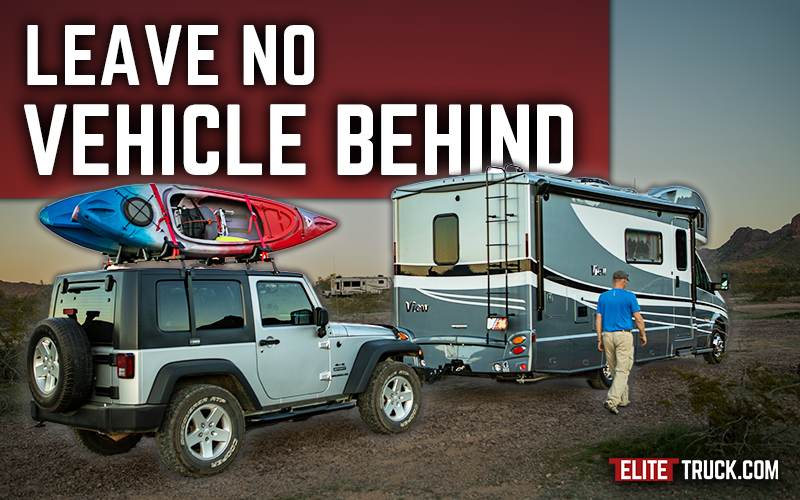 Complete, Integrated Flat Towing System