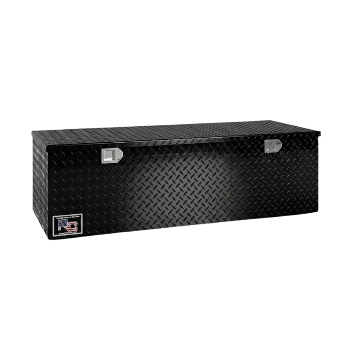 RC Industries G-Series Chest Tool Box 60x18x24 .125 Diamond Bright Aluminum Gloss Black Model GU601824.UGNW2