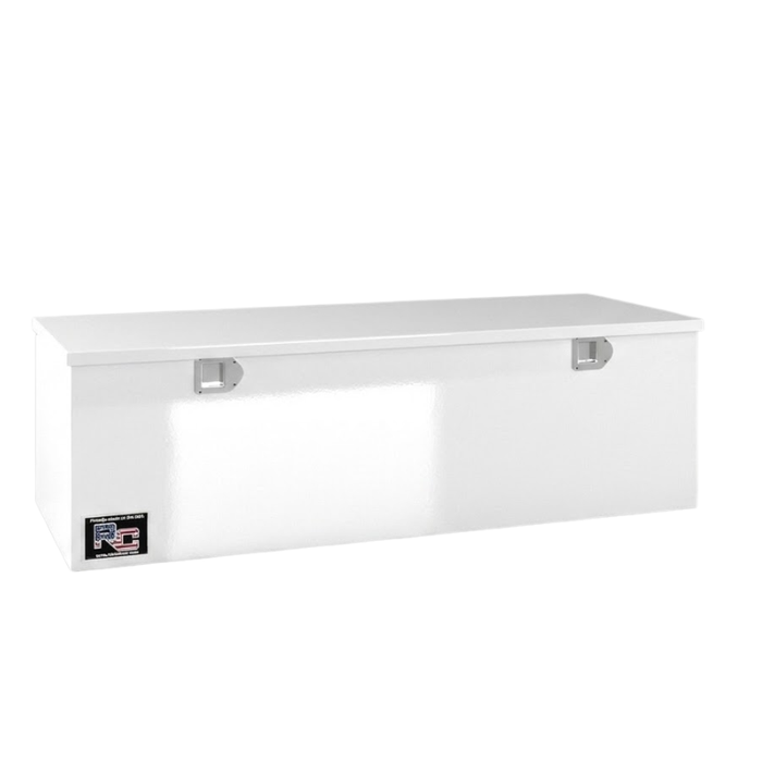 RC Industries G-Series Chest Tool Box 45x18x24 14 GA Steel With 13 GA Lid Gloss White Model GM451824.SDNW2