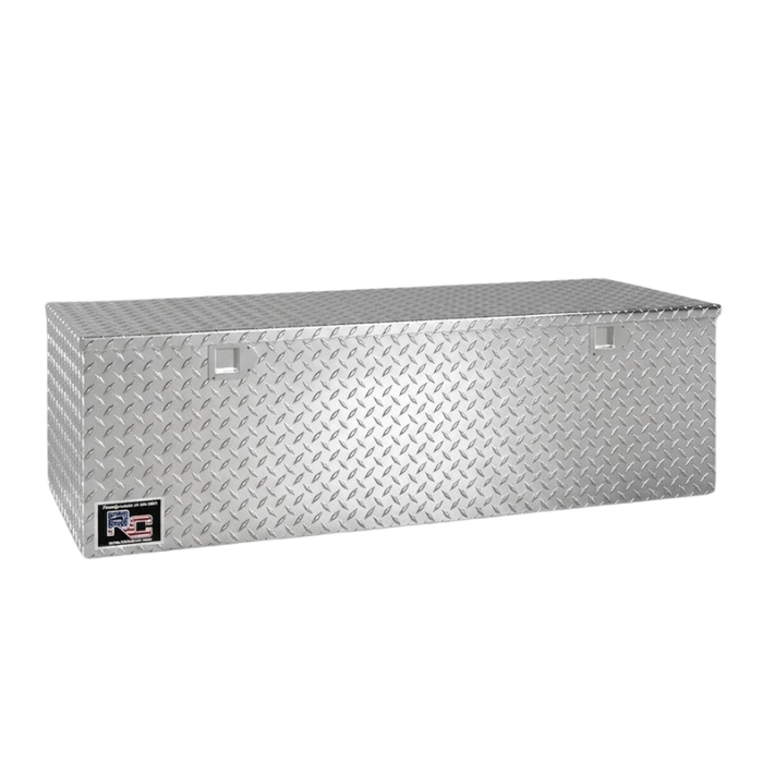 RC Industries G-Series Chest Tool Box 45x18x20 .125 Diamond Bright Aluminum Raw No Powder Coat Model GU451820.UNW2