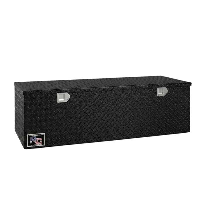 RC Industries G-Series Chest Tool Box 60x18x24 .125 Diamond Bright Aluminum Textured Black Model GU601824.UBNW2