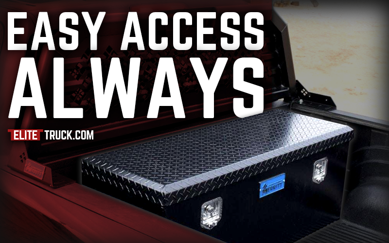 Highly Versatile, Multi-Orientation Storage for Any Truck or Trailer Setup