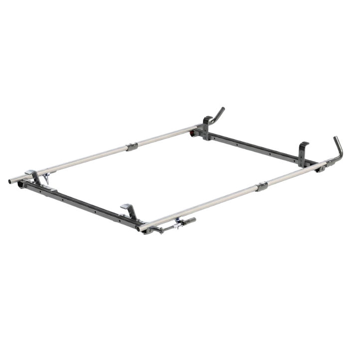 Prime Design ErgoRack Dual-Clamp Rack, For Fullsize Pickups W/ Toppers, 8 FT Channel, 62 In Crossbars Model CC-PU3-62-M
