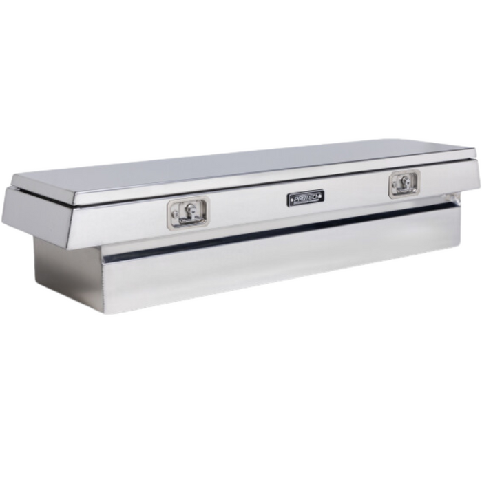 ProTech Crossover 15X20X70 Single Lid Box Smooth Lid Bright Aluminum Standard Profile Model 54-8213