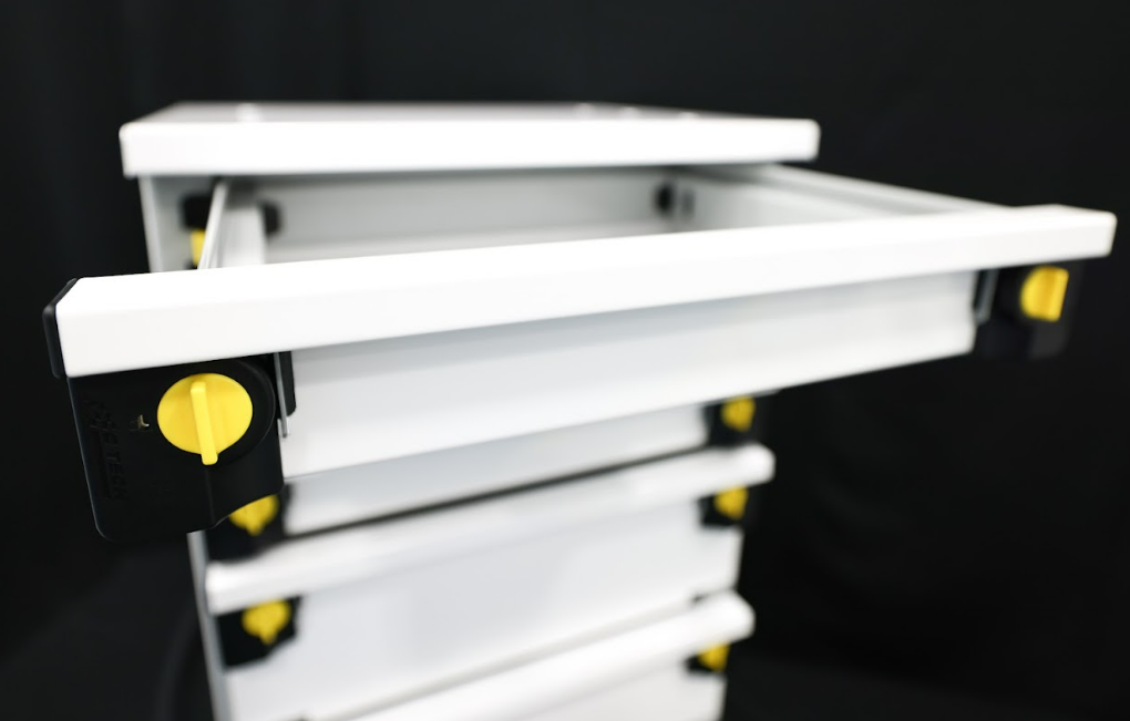 Motion Drawer CTech MotionGlide 18w x 24.75h x 14d Drawer System - Three 3-inch draw ...