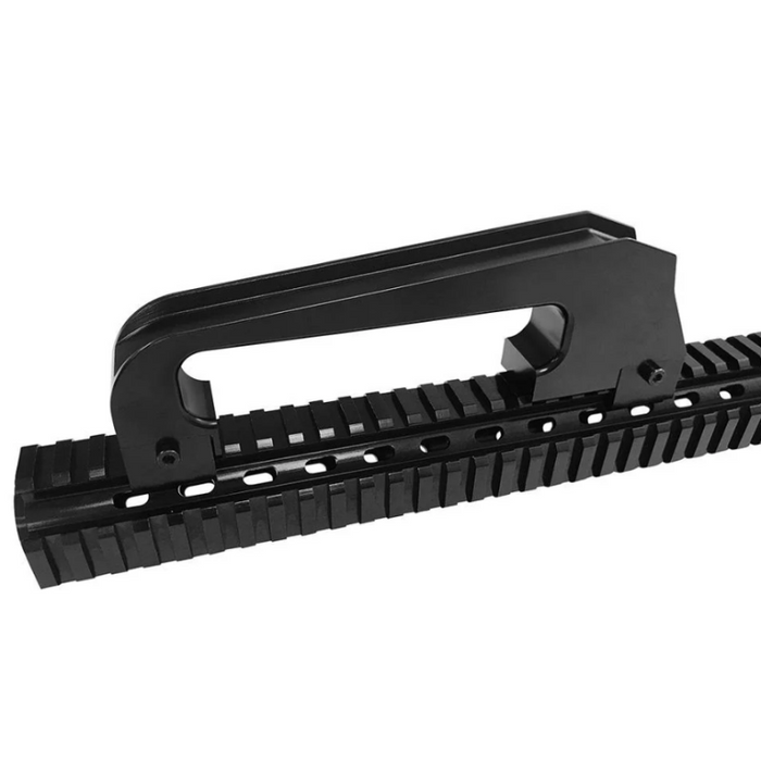 DV8 Offroad 2007-2026 Jeep Wrangler JK JKU JL JLU Gladiator JT M16 Styled Grab Handle For Rail Mount System Pair Model D-JP-190058-M16