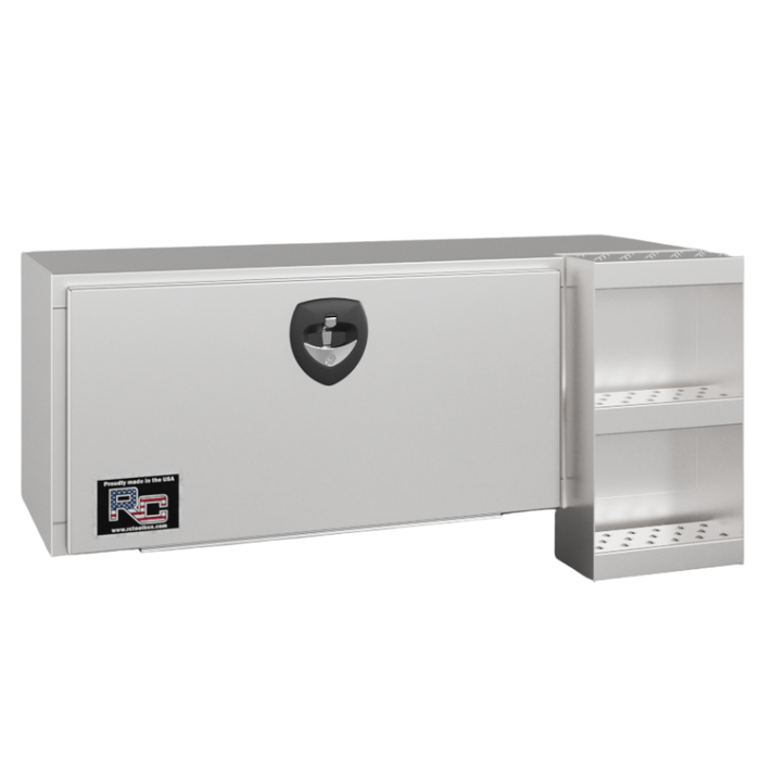 RC Industries Underbody Box D-Series 60x24x24 - 14 GA Steel With 13 GA Steel Door Gloss White Curbside Model DM602424.SDC