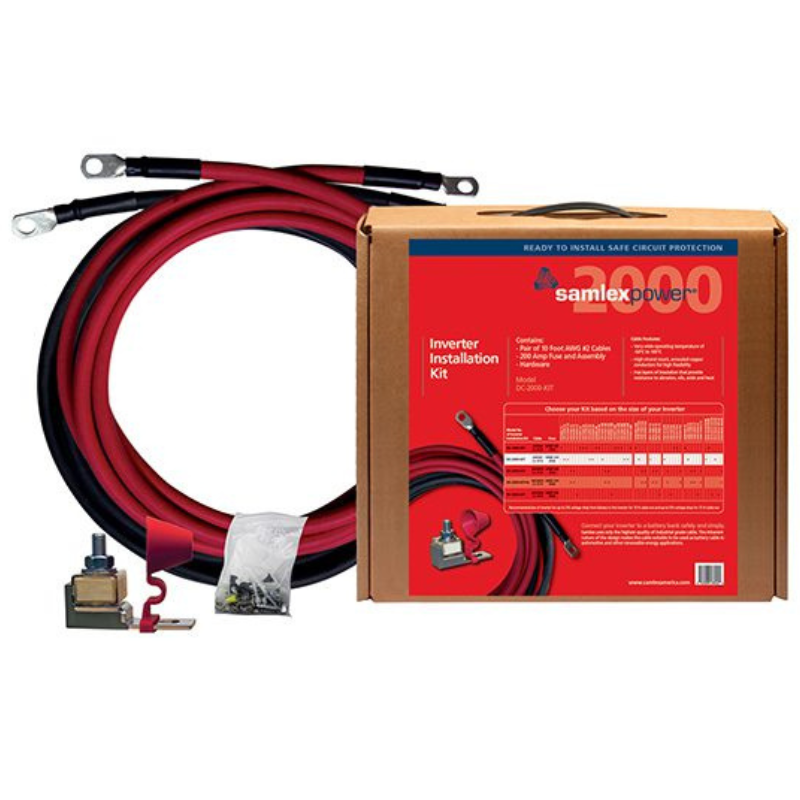 Samlex 200 AMP Inverter Installation Kit Model DC-2000-KIT — Elite Truck