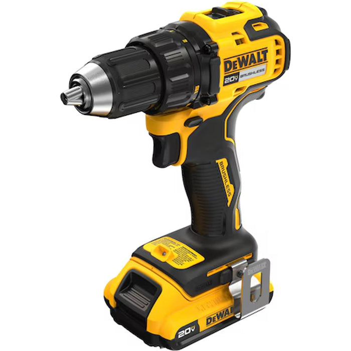 DeWalt 20V MAX* Brushless Cordless 1/2 In. Drill/Driver Kit DCD793D1