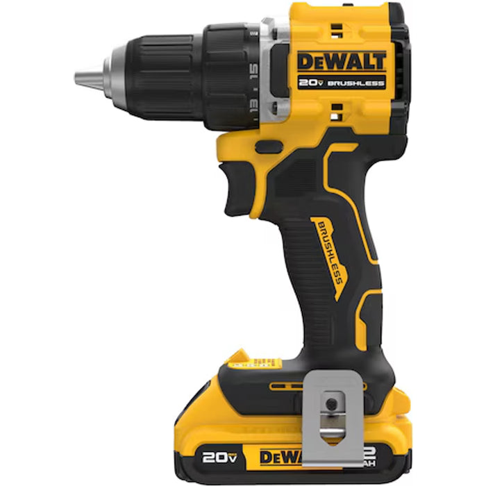 DeWalt 20V MAX* Atomic Brushless Cordless 1/2 In. Drill/Driver Kit DCD794D1