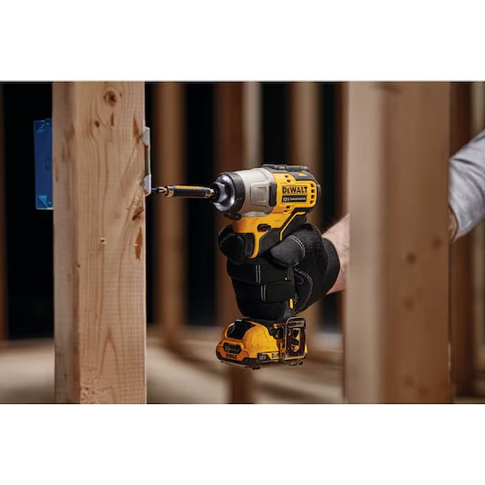 DeWalt 12V Xtreme MAX* Brushless Cordless 1/4In Impact Driver (Tool Only) Model DCF801B