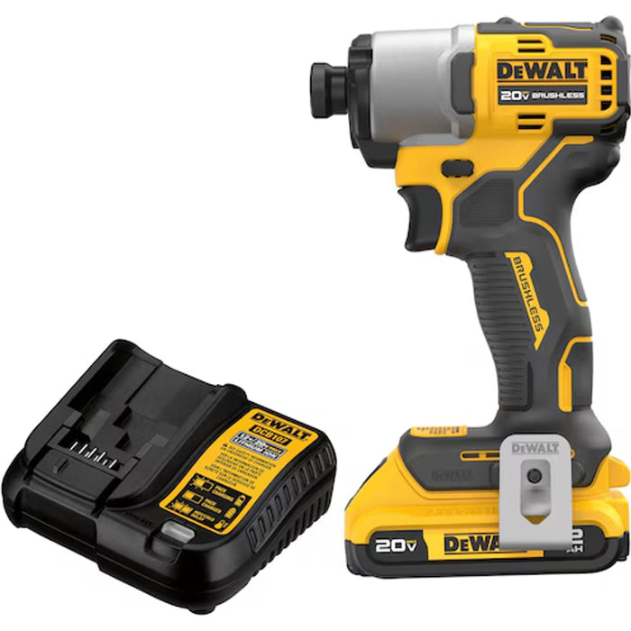 DeWalt 20V MAX* Brushless Cordless 1/4 In. Impact Driver Kit DCF840D1