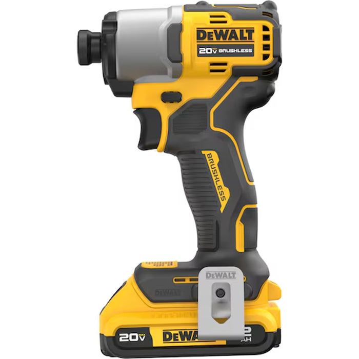 DeWalt 20V MAX* Brushless Cordless 1/4 In. Impact Driver Kit DCF840D1