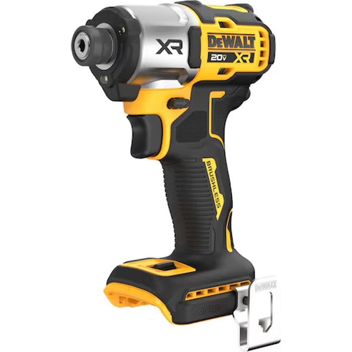 DeWalt 20V MAX* XR® 3-Speed Impact 1/4 In. Driver (Tool Only) DCF845B