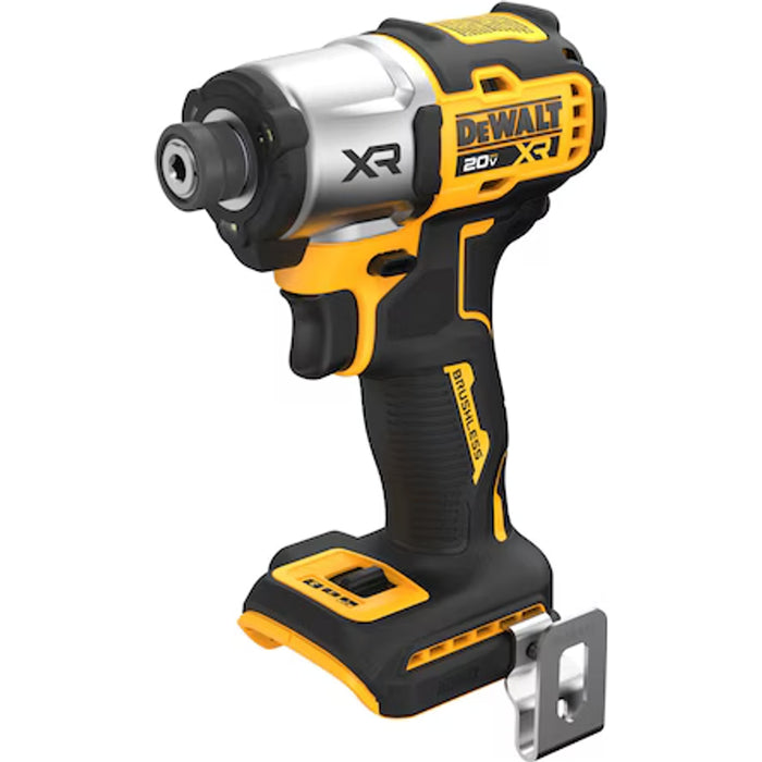 DeWalt 20V MAX* XR® 3-Speed Impact 1/4 In. Driver (Tool Only) DCF845B