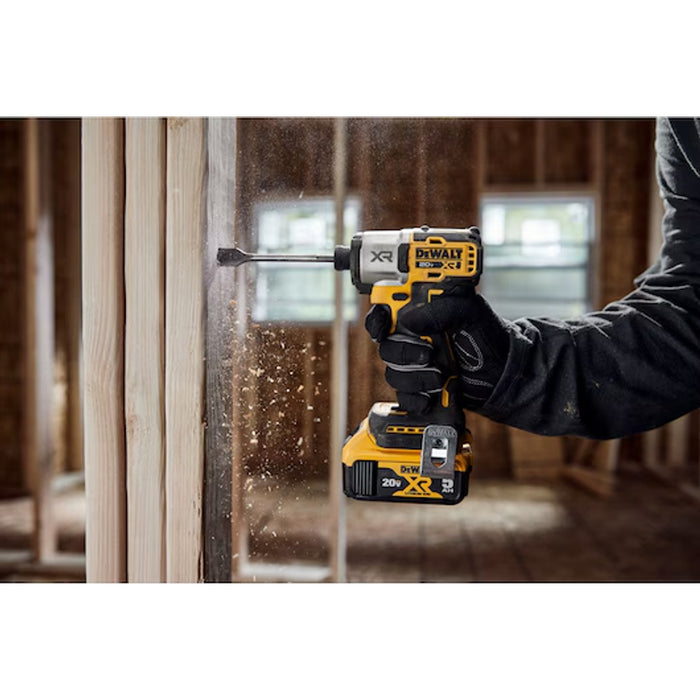 DeWalt 20V MAX* XR® 3-Speed Impact 1/4 In. Driver (Tool Only) DCF845B