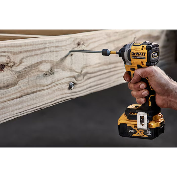 DeWalt 20V MAX* Atomic Brushless Cordless 3-speed 1/4 In. Impact Driver Kit DCF850P1