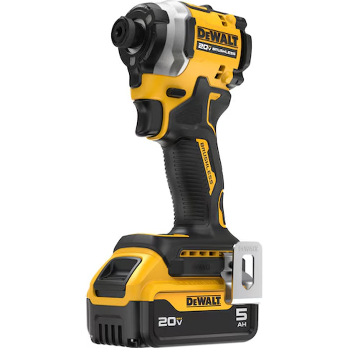 DeWalt 20V MAX* Atomic Brushless Cordless 3-speed 1/4 In. Impact Driver Kit DCF850P1