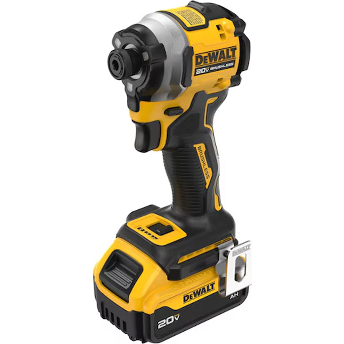 DeWalt 20V MAX* Atomic Brushless Cordless 3-speed 1/4 In. Impact Driver Kit DCF850P1