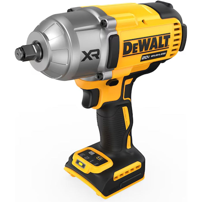 DeWalt 20V MAX* XR® 1/2 In. High Torque Impact Wrench With Hog Ring Anvil (Tool Only) DCF900B
