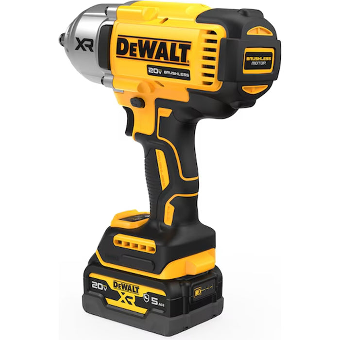 DeWalt 20V MAX* XR® 1/2 In. High Torque Impact Wrench with Hog Ring Anvil DCF900GP2