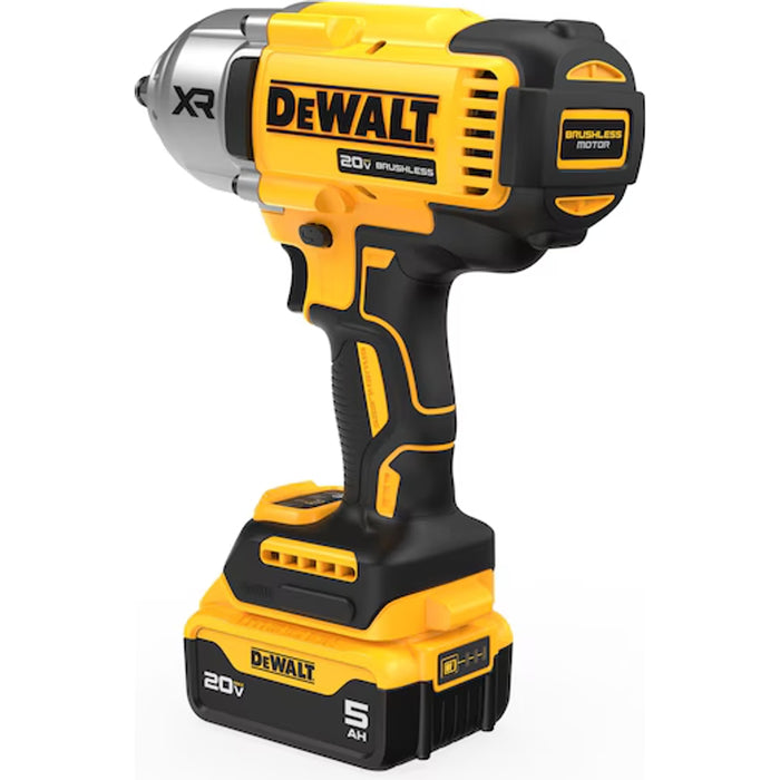 DeWalt 20V MAX* XR® 1/2 In. High Torque Impact Wrench with Hog Ring Anvil DCF900P1