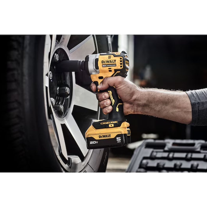 DeWalt 20V MAX* 1/2 In. Cordless Impact Wrench with Hog Ring Anvil Kit DCF911P2