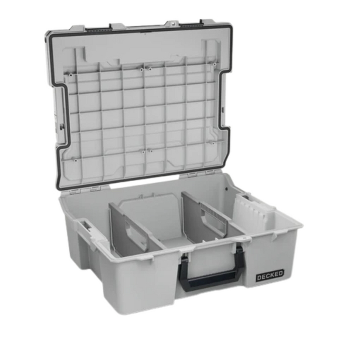DECKED Halfrack 32 - D-co Case - Cool Gray with black latches Model A0020-HRAK-GRY