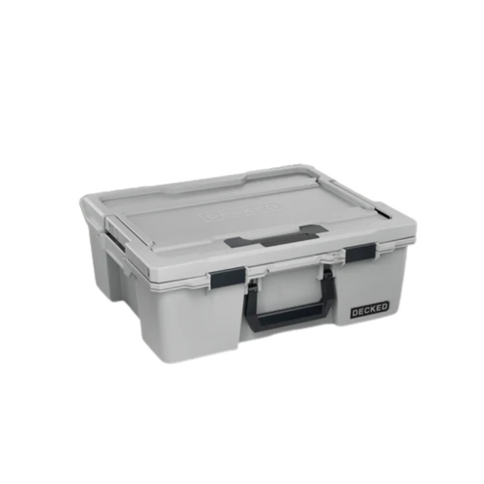 DECKED Halfrack 32 - D-co Case - Cool Gray with black latches Model A0020-HRAK-GRY