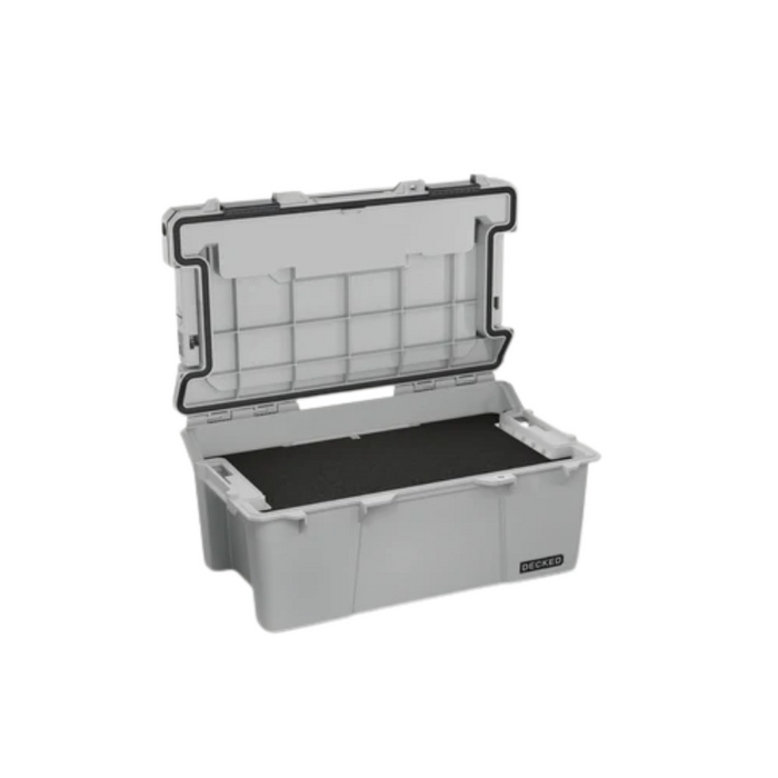 DECKED Sixer 16 - D-co Case - Cool Gray with black latches Model A0010-SIXR-GRY