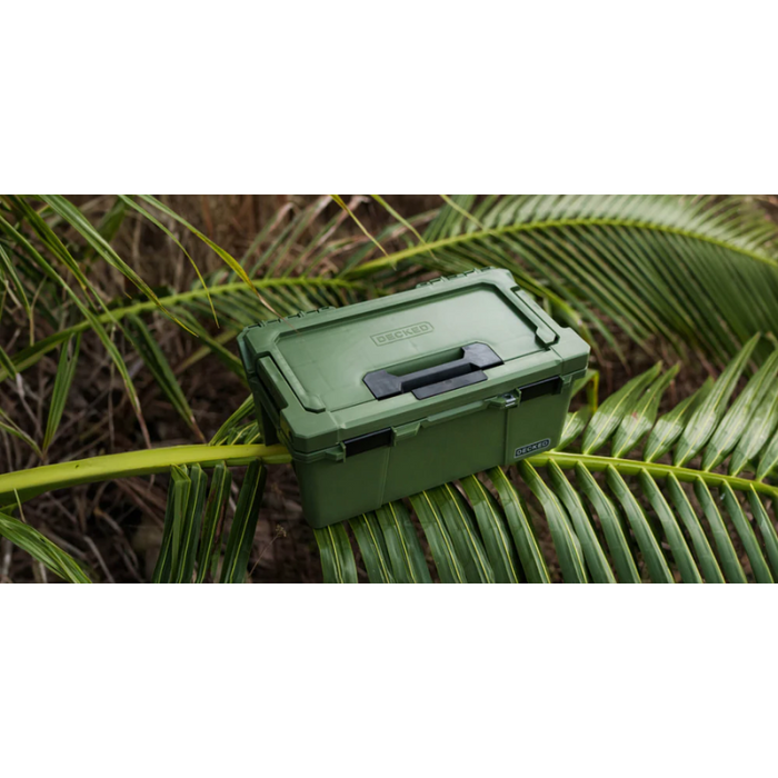 DECKED Sixer 16 - D-co Case - Ranger Green with black latches Model A0010-SIXR-GRN