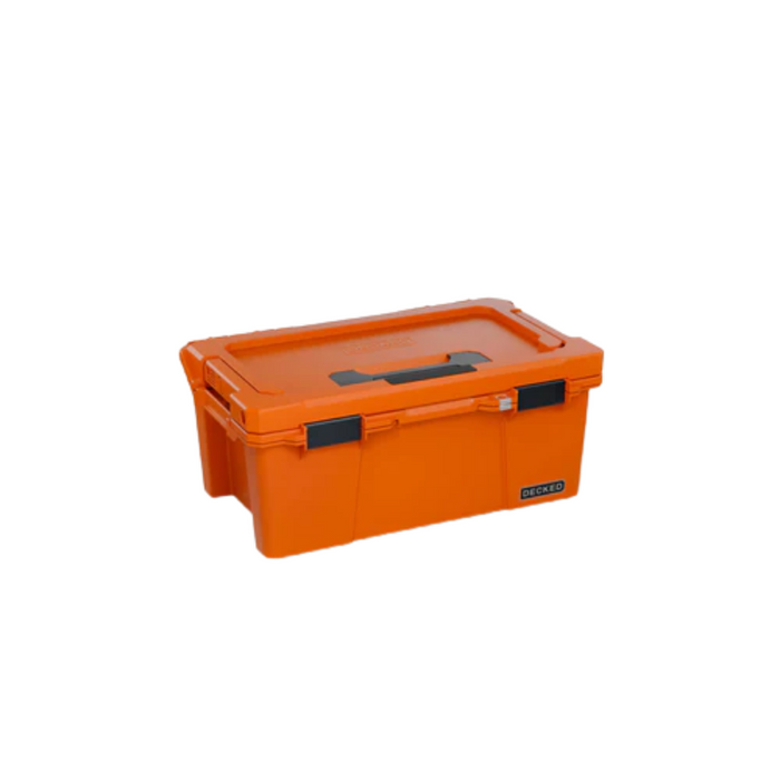 DECKED Sixer 16 - D-co Case - Blaze Orange with black latches Model A0010-SIXR-ORG