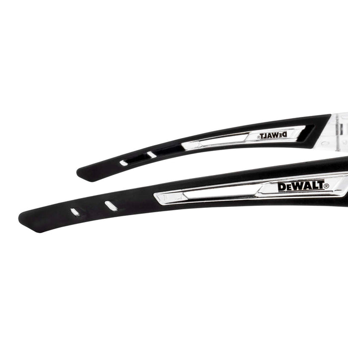 Radians Dewalt Crosscut Hardware Protective Eyewear, Black Frame / Clear Lens RNSDPG100T-1C