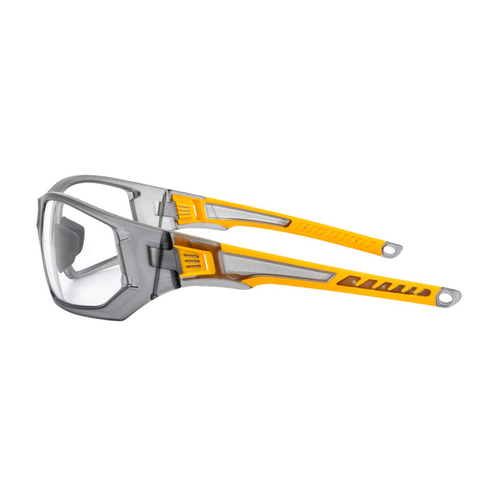 Radians Dewalt Milter Hardware Protective Eyewear, Clear Lens RNSDPG112-1C