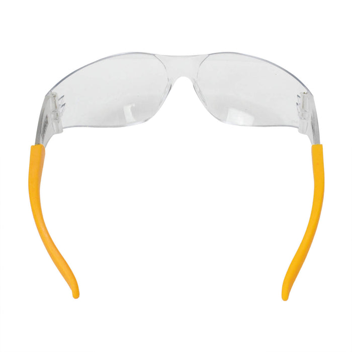 Radians Dewalt Protector Hardware Protective Eyewear, Clear / Yellow Frame / Clear Lens RNSDPG54-1C
