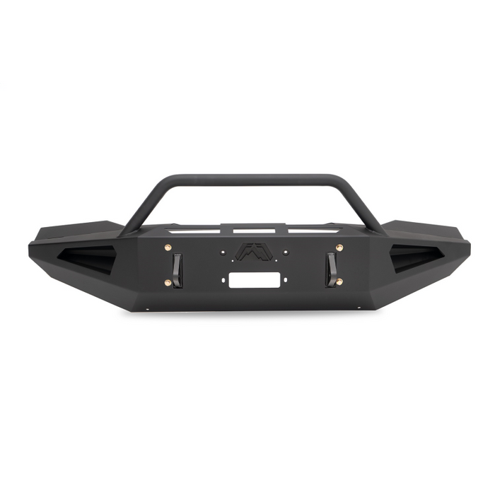 Fab Fours Red Steel Front Bumper w/ Pre Runner Guard Model DR06-RS1162-1