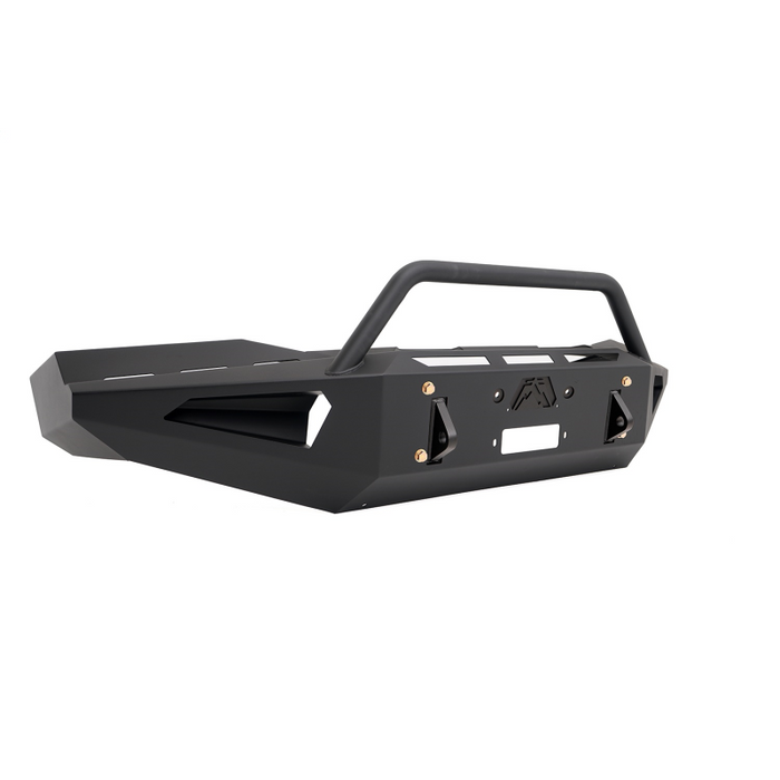 Fab Fours Red Steel Front Bumper w/ Pre Runner Guard Model DR06-RS1162-1