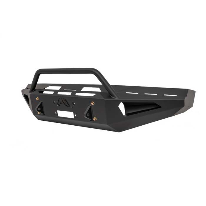 Fab Fours Red Steel Front Bumper w/ Pre Runner Guard Model DR94-RS1562-1
