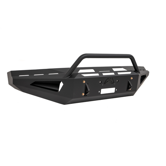 Fab Fours Red Steel Front Bumper w/ Pre Runner Guard Model DR94-RS1562-1