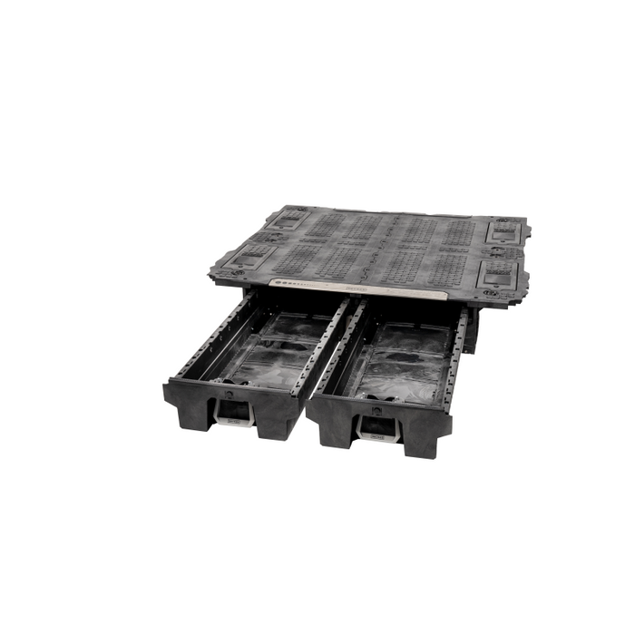 DECKED Ford F250/F350 Super Duty Truck Bed Storage System & Organizer 1999 - 2016 8' 0" Bed Model XS5