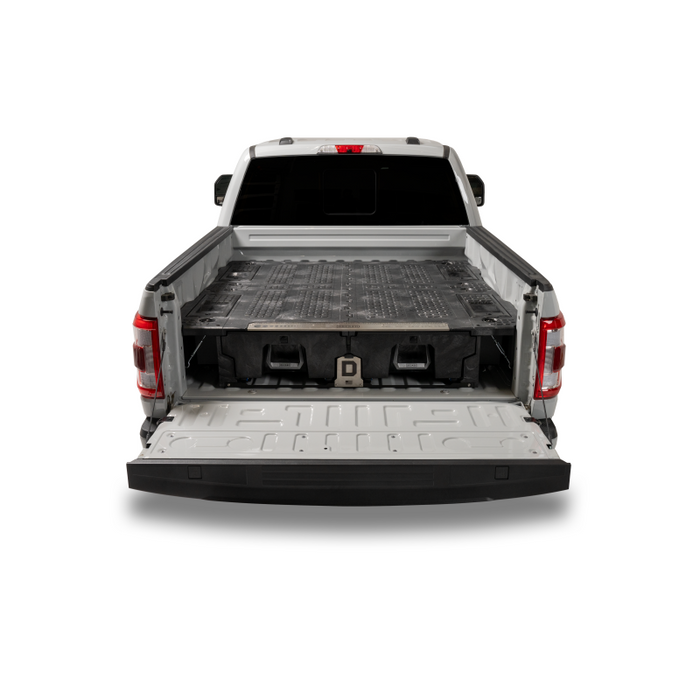 DECKED Ford F150 Aluminum Truck Bed Storage System & Organizer 2015 - Current 8' 0" Bed Model XF7
