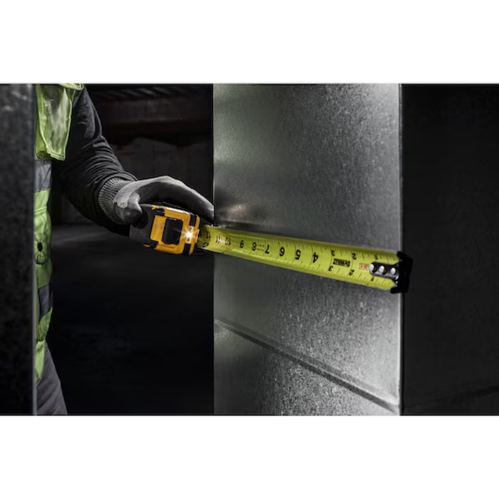 DeWalt TOUGHSERIES™ 25 FT Lighted Tape Measure DWHT35625S