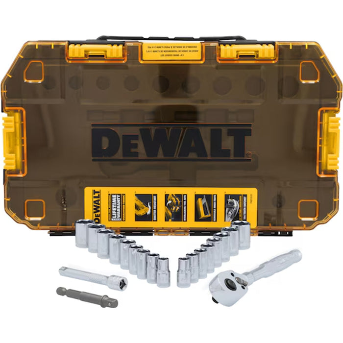 DeWalt TOUGHSERIES™ TOUGH BOX 1/4 In. Drive Mechanics Tool Set (20 pc.) DWMT45413