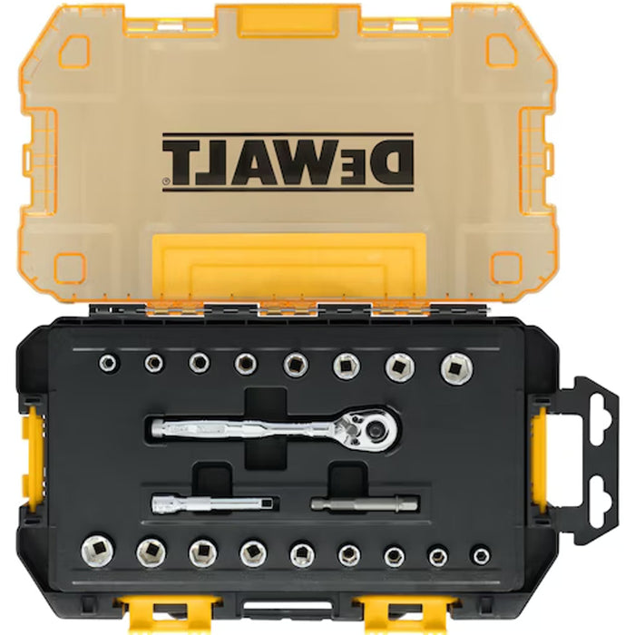 DeWalt TOUGHSERIES™ TOUGH BOX 1/4 In. Drive Mechanics Tool Set (20 pc.) DWMT45413