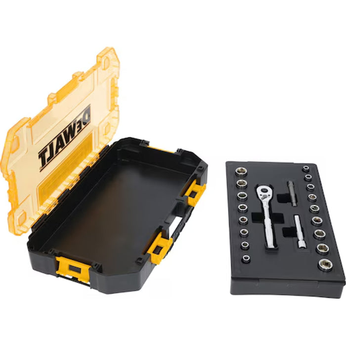 DeWalt TOUGHSERIES™ TOUGH BOX 1/4 In. Drive Mechanics Tool Set (20 pc.) DWMT45413